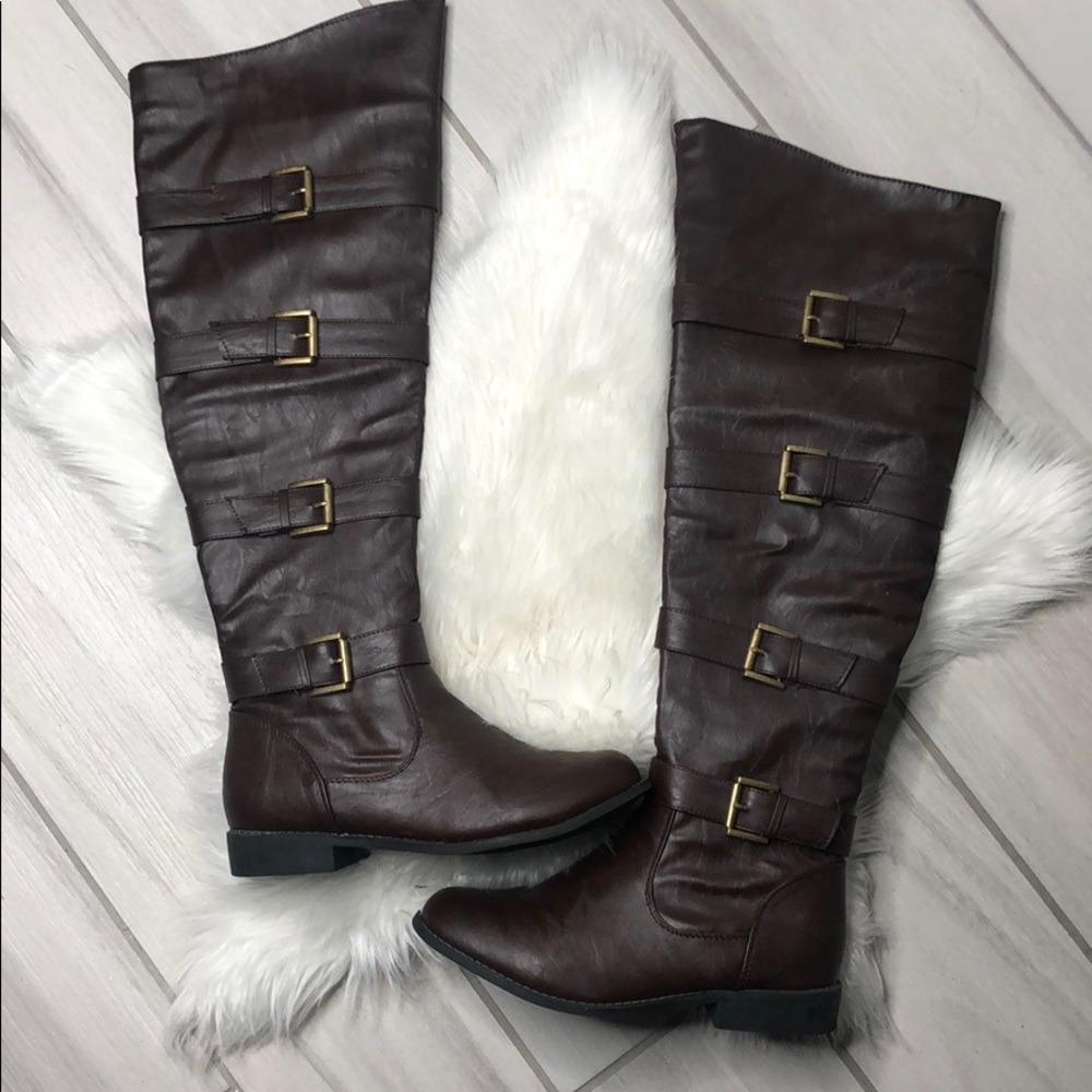 Womens Tehran Over The Knee Thigh High Boots
